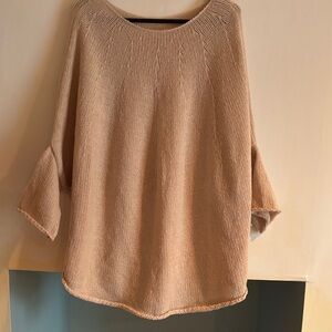SHEIN Tan Crew Neck Sweater